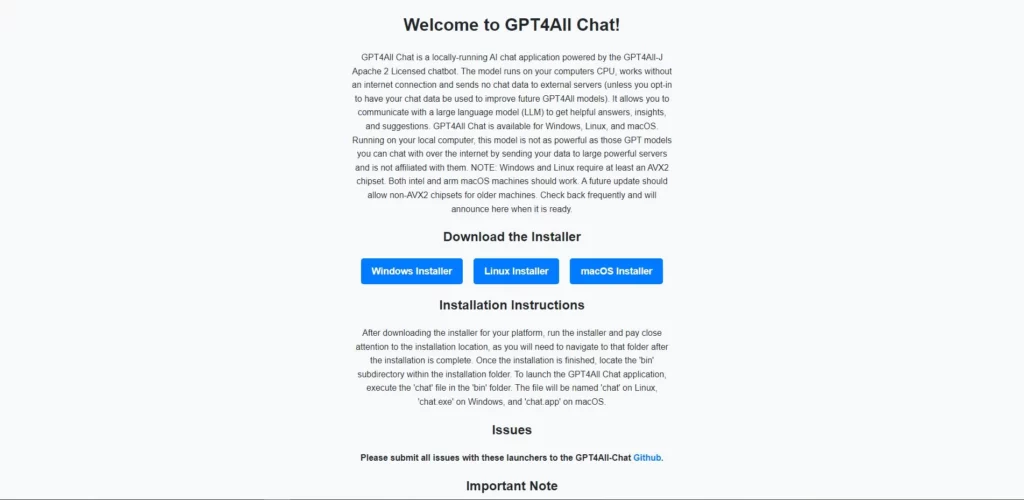 GPT4ALL Install
